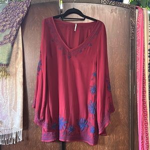 Boho Free People mini dress